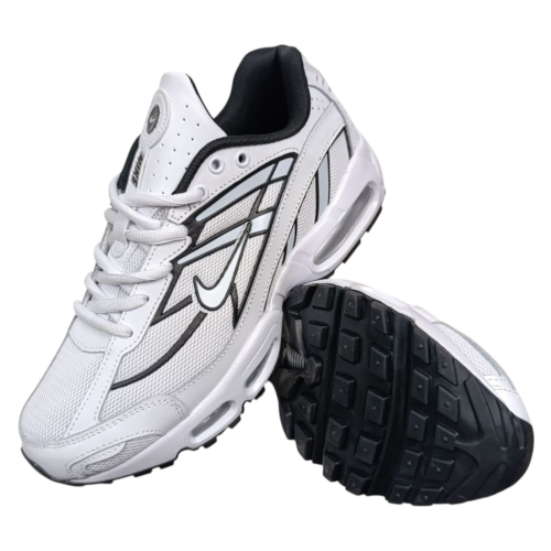 Кроссовки мужские тестильные Shox G5568-1 белые