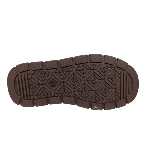 Черевики жіночі замшеві ALLSY 202065 коричневий хутро