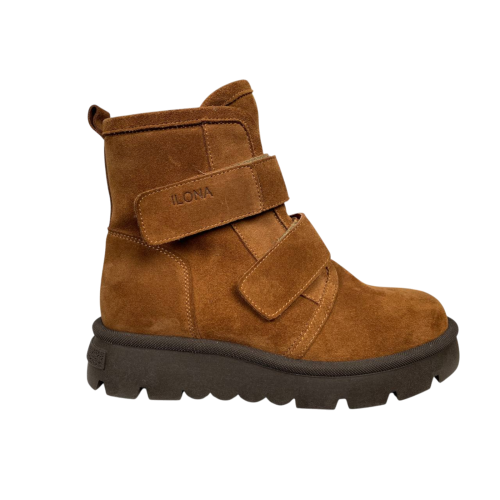 Ботинки женские замшевые ILONA 592/VAN 27 рыжие