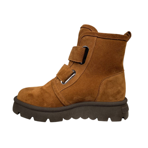 Ботинки женские замшевые ILONA 592/VAN 27 рыжие