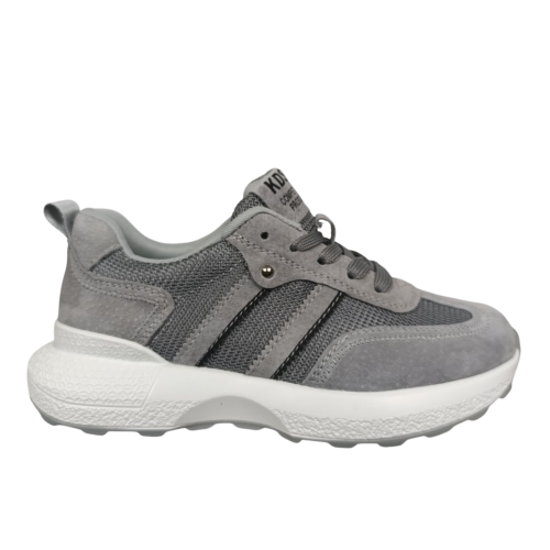 Кроссовки женские текстильные KDSL C781-51 серые 