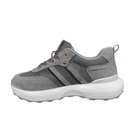 Кроссовки женские текстильные KDSL C781-51 серые 