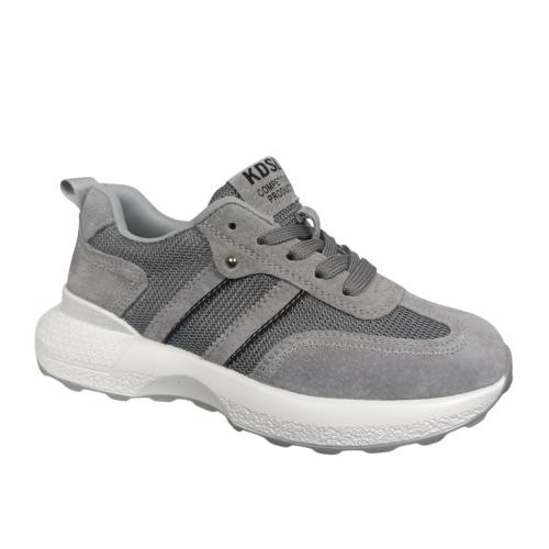 Кроссовки женские текстильные KDSL C781-51 серые 