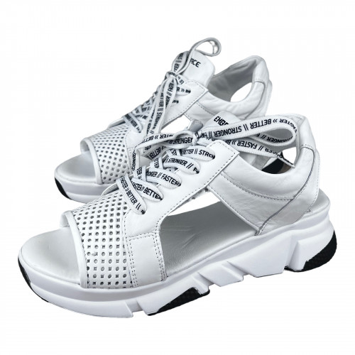 Босоножки Женские кожаные VLADEKS 2845/3 белый