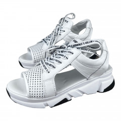 Босоножки Женские кожаные VLADEKS 2845/3 белый