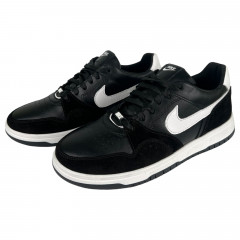 Кроссовки Мужские кожаные BARZONI 24/70 05 черно/белый