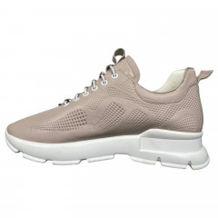 Кроссовки женские кожаные MADAM K22 17 бежевые