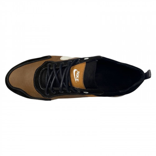 Кроссовки мужские кожаные GULLIVER М28 коричневые