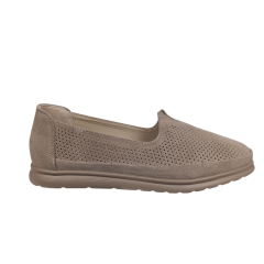 Мокасины женские замшевые KDSL C860-37 хаки 