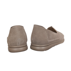 Мокасины женские замшевые KDSL C860-37 хаки 