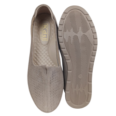 Мокасины женские замшевые KDSL C860-37 хаки 