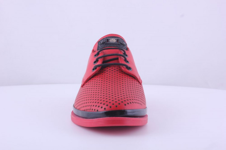 Мокасины Женские кожаные MATISSE 1125 красный