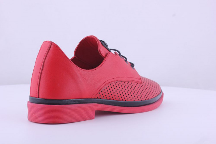 Мокасины Женские кожаные MATISSE 1125 красный