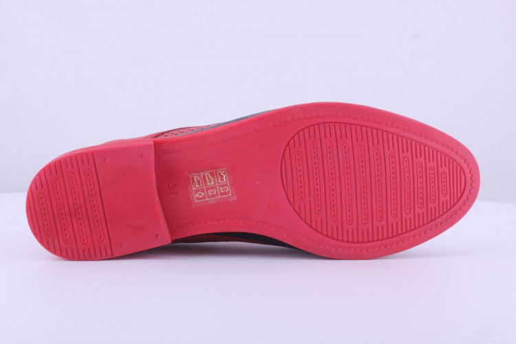 Мокасины Женские кожаные MATISSE 1125 красный