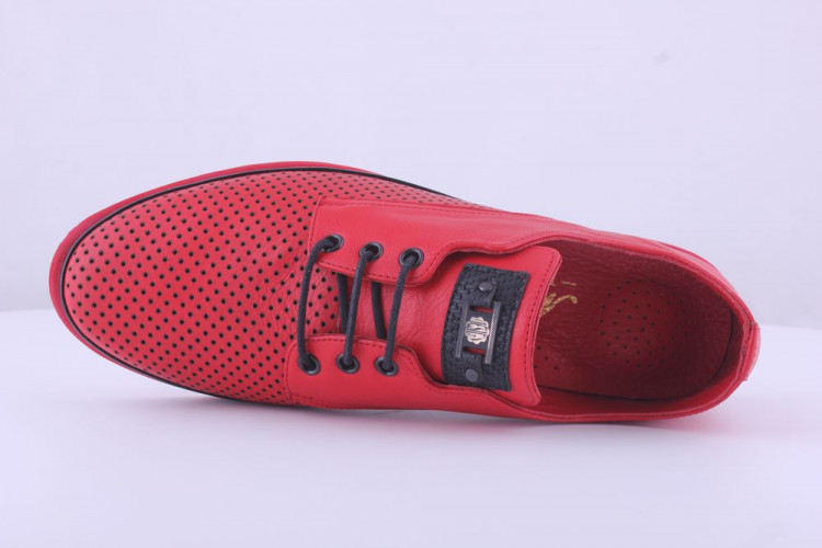 Мокасины Женские кожаные MATISSE 1125 красный