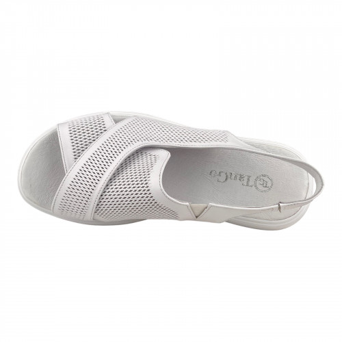 Босоножки Женские кожаные TANGO 345 белый