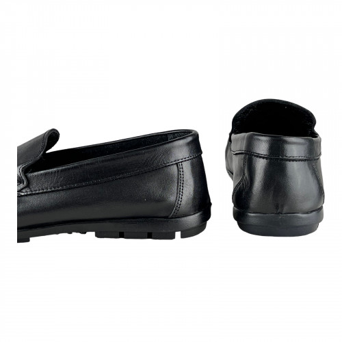 Лоферы Мужские кожаные KEMER 1080 01 siyah