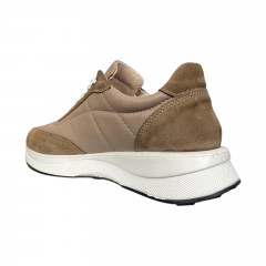 Кроссовки женские кожаные ATO 200 06 бежевые