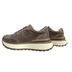 Кросівки жіночі замшеві WONEX  3873-25 хакі