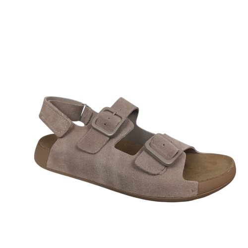 Босоножки женские замшевые KDSL C871-37 хаки