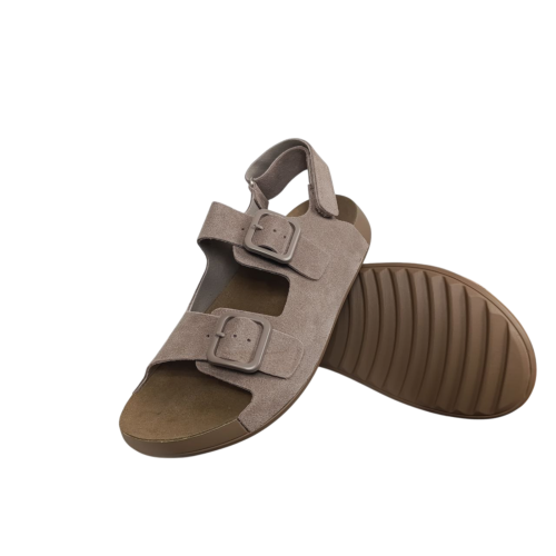 Босоножки женские замшевые KDSL C871-37 хаки