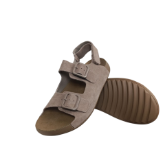 Босоножки женские замшевые KDSL C871-37 хаки