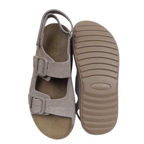 Босоножки женские замшевые KDSL C871-37 хаки