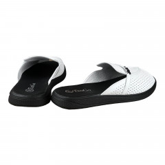 Шлепанцы Женские кожаные TANGO 202 белый