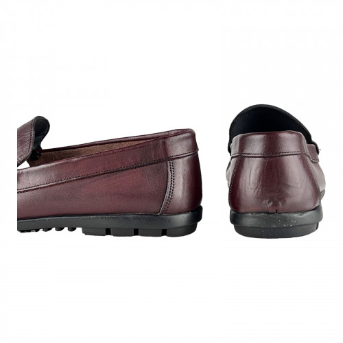 Лоферы Мужские кожаные KEMER 1080 коричневый