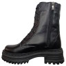 Ботинки женские кожаные TEMP 128 01 черный мех