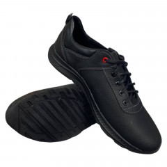 Кроссовки мужские кожаные GULLIVER М37 01 черные