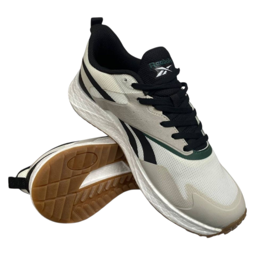 Кроссовки мужские текстильные REEBOK 2836-5 бежевая сетка