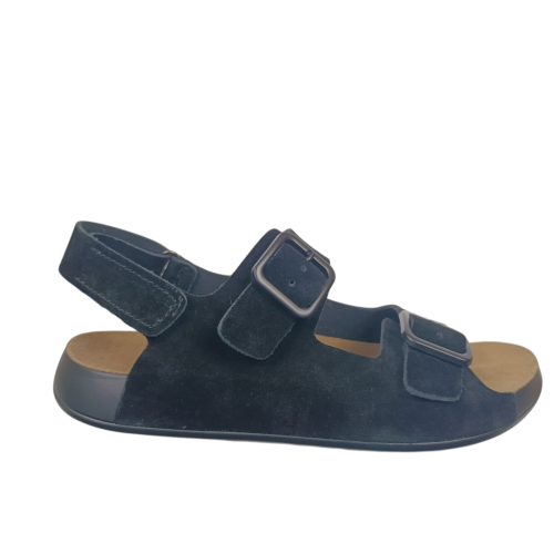 Босоножки Женские замшевые C871-13 черные 