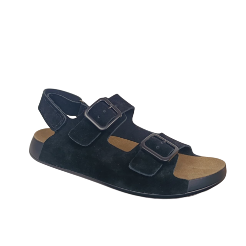 Босоножки Женские замшевые C871-13 черные 