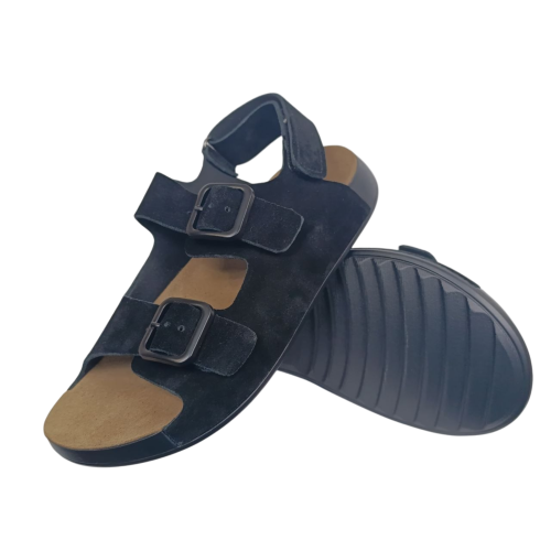 Босоножки Женские замшевые C871-13 черные 