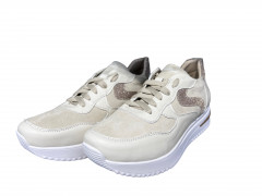 Кроссовки Женские кожаные DINO RICHI 514 бежевый