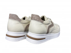 Кроссовки Женские кожаные DINO RICHI 514 бежевый