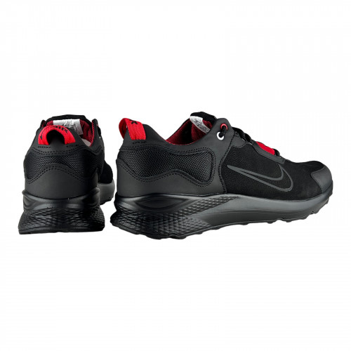 Кроссовки Мужские кожаные EGOIST 255 3 черный