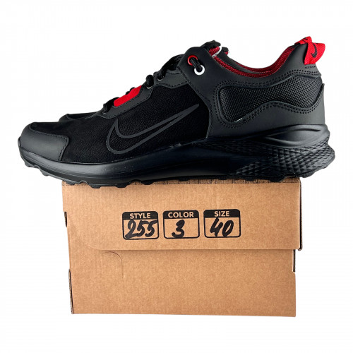 Кроссовки Мужские кожаные EGOIST 255 3 черный