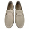 Лофери Жіночі шкіряні ATO 04516 04 бежевий