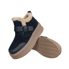 Черевики жіночі замшеві PLPS 6805-1 чорні