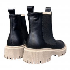 Черевики Жіночі шкіряні LONYS 04 5 чорний