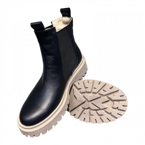 Черевики Жіночі шкіряні LONYS 04 5 чорний