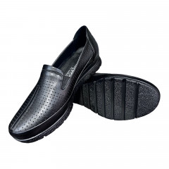 Туфли Женские кожаные VIOLETA 1001 01 черный