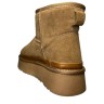 Угги жіночі замшеві ALLSY 187834 8383 cemel хутро