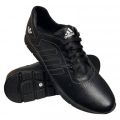 Кроссовки мужские кожаные Big Foot М23 черные