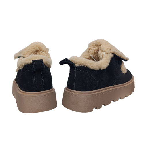 Черевики жіночі замшеві PLPS 2804-1 чорні