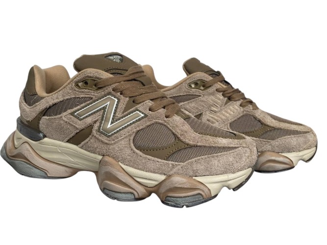 Кросівки чоловічі замшеві New Balance 9060-2-13 coffee