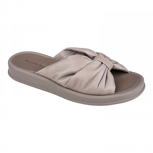 Шльопанці Жіночі шкіряні TIFANI XL визон