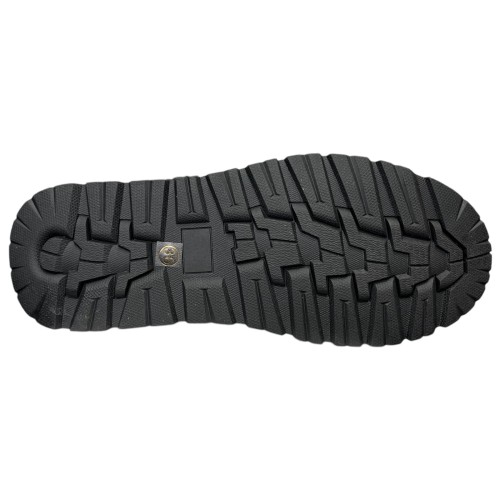 Угги черевики жіночі шкіряні ALLSY 187913 2023-53 чорний хутро